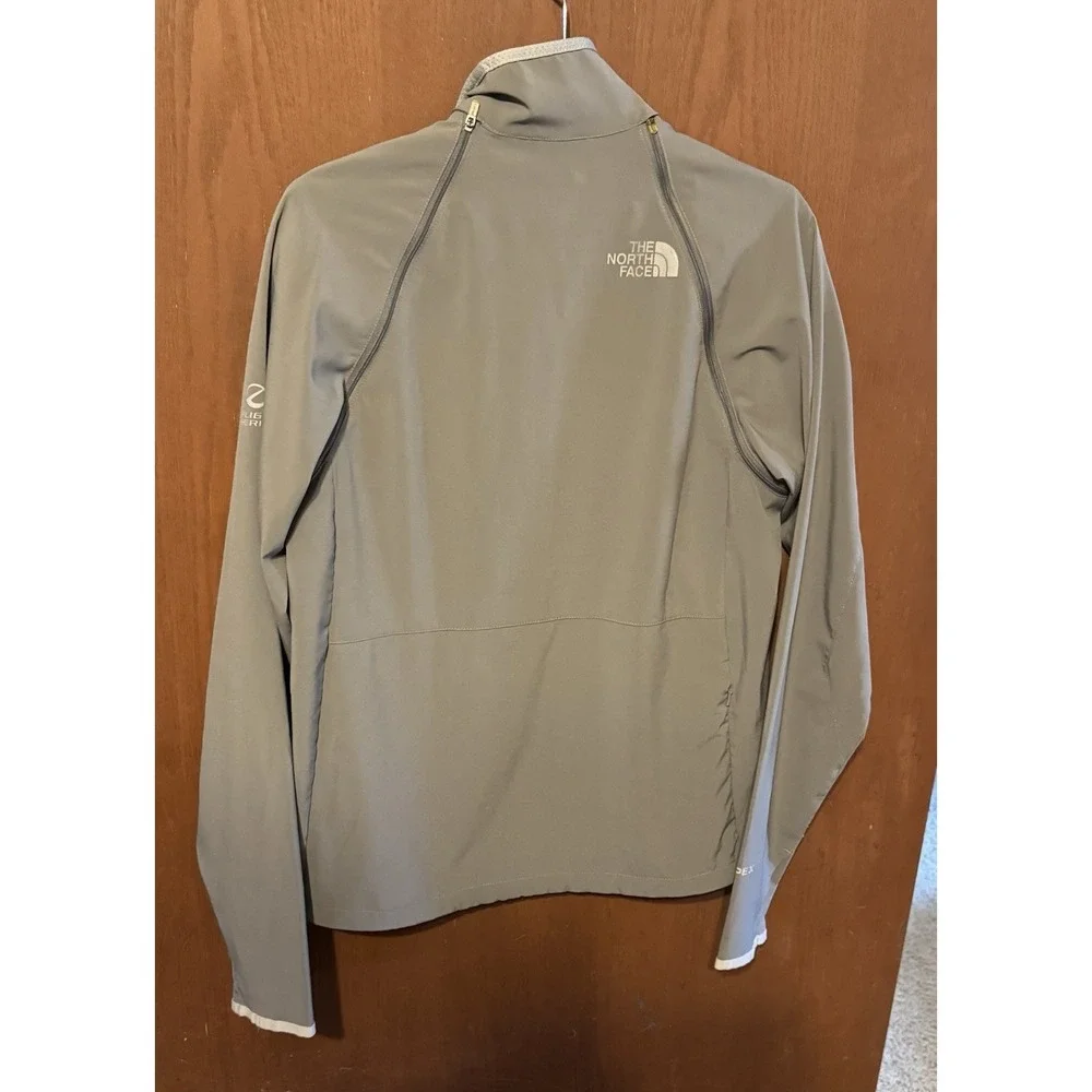 The North Face Gray Flight Series Mens Small APEX Jacket Removable Sleeves TubS
